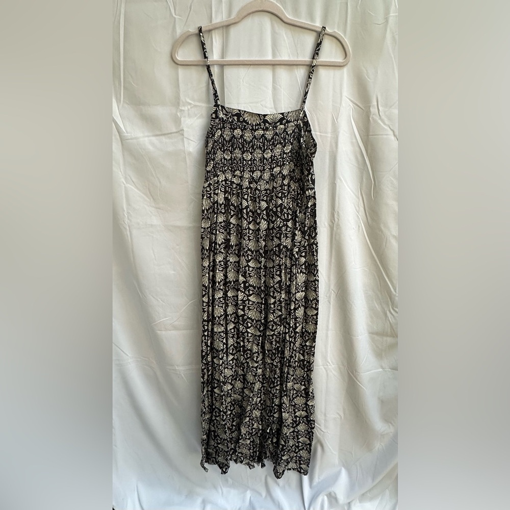 Natural Life Black & White Bailey Maxi Dress Size medium